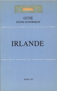 Etudes economiques de l'OCDE : Irlande 1971