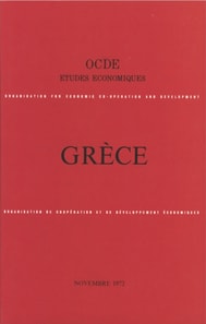 Etudes economiques de l'OCDE : Grece 1972