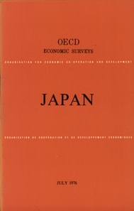 OECD Economic Surveys: Japan 1976