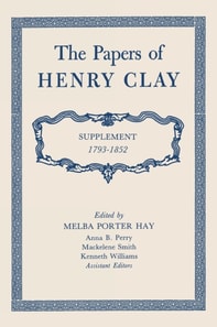Papers of Henry Clay