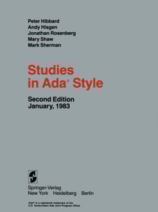 Studies in Ada(R) Style