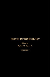 Essays in Toxicology