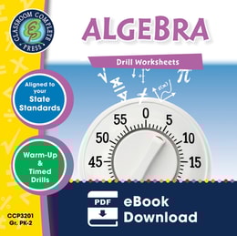 Algebra - Drill Sheets Gr. PK-2