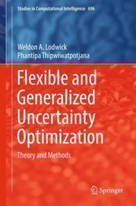 Flexible and Generalized Uncertainty Optimization