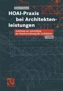 HOAI-Praxis bei Architektenleistungen