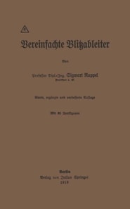 Vereinfachte Blitzableiter