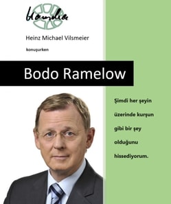 Bodo Ramelow: Şimdi her şeyin üzerinde kurşun gibi bir şey olduğunu hissediyorum.