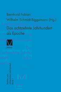 Das achtzehnte Jahrhundert als Epoche
