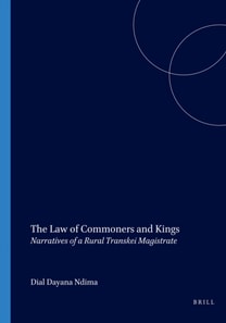 Law of Commoners and Kings