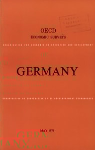 OECD Economic Surveys: Germany 1976