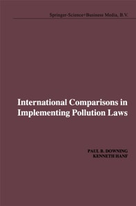 International Comparisons in Implementing Pollution Laws