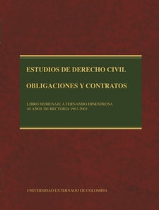 Estudios de Derecho Civil: obligaciones y contratos, tomos IV