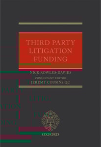 Third Party Litigation Funding