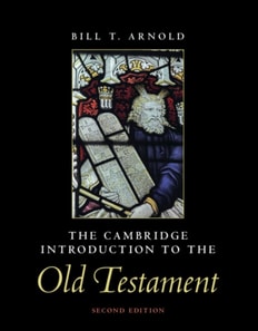 Cambridge Introduction to the Old Testament
