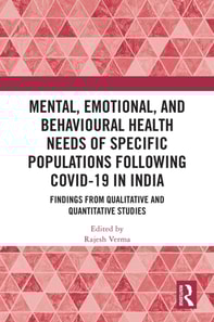 Mental, Emotional, and Behavioural Health Needs of Specific Populations following COVID-19 in India