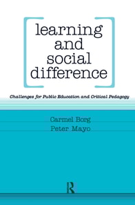 Learning and Social Difference