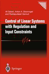 Control of Linear Systems with Regulation and Input Constraints