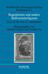 Regentinnen und andere Stellvertreterfiguren