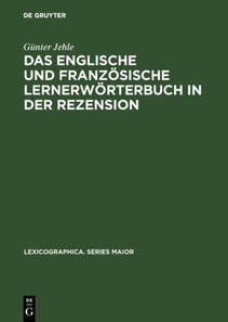 Das englische und französische Lernerwörterbuch in der Rezension