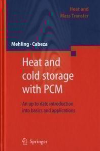 Heat and cold storage with PCM