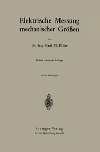 Elektrische Messung mechanischer Größen