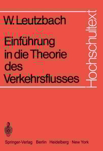 Einführung in die Theorie des Verkehrsflusses