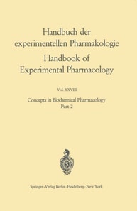Concepts in Biochemical Pharmacology