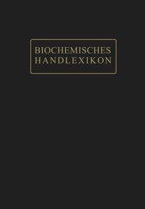 Biochemisches Handlexikon