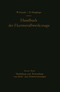 Handbuch der Hartmetallwerkzeuge