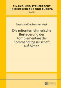 Die mitunternehmerische Besteuerung der Komplementaere der Kommanditgesellschaft auf Aktien