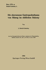 Die obersenone Gastropodenfauna von Sümeg im südlichen Bakony