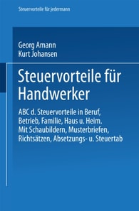 Steuervorteile für Handwerker