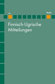 Finnisch-Ugrische Mitteilungen 48
