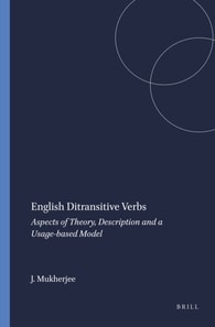 English Ditransitive Verbs