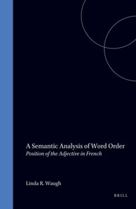 Semantic Analysis of Word Order