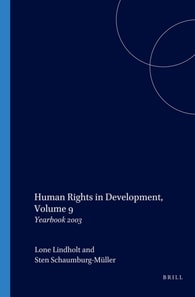 Human Rights in Development, Volume 9