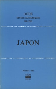 Etudes economiques de l'OCDE : Japon 1982