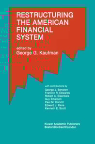 Restructuring the American Financial System