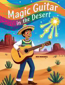 Magic Guitar in the Desert