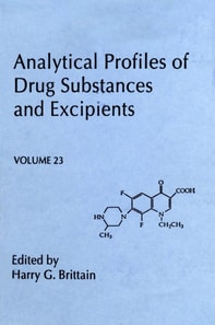 Analytical Profiles of Drug Substances and Excipients