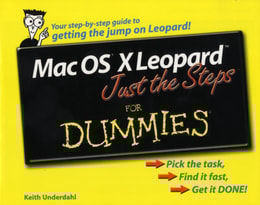 Mac OS X Leopard Just the Steps For Dummies