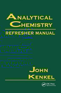 Analytical Chemistry Refresher Manual