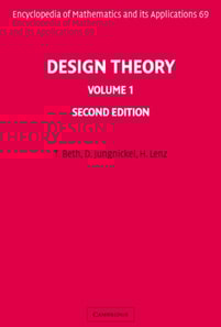 Design Theory: Volume 1