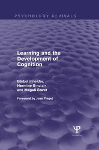 Learning and the Development of Cognition