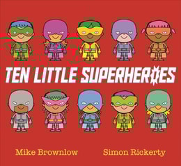 Ten Little Superheroes
