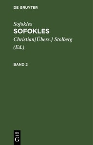 Sofokles: Sofokles. Band 2