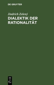 Dialektik der Rationalitat