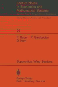 Theory of Supercritical Wing Sections, with Computer Programs and Examples