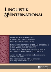 Sprachenvielfalt und Sprachenlernen: Neue Wege zur Literalitaet / Language Diversity and Language Learning: New Paths to Literacy