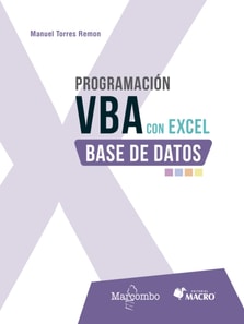 Programacion VBA con Excel: base de datos